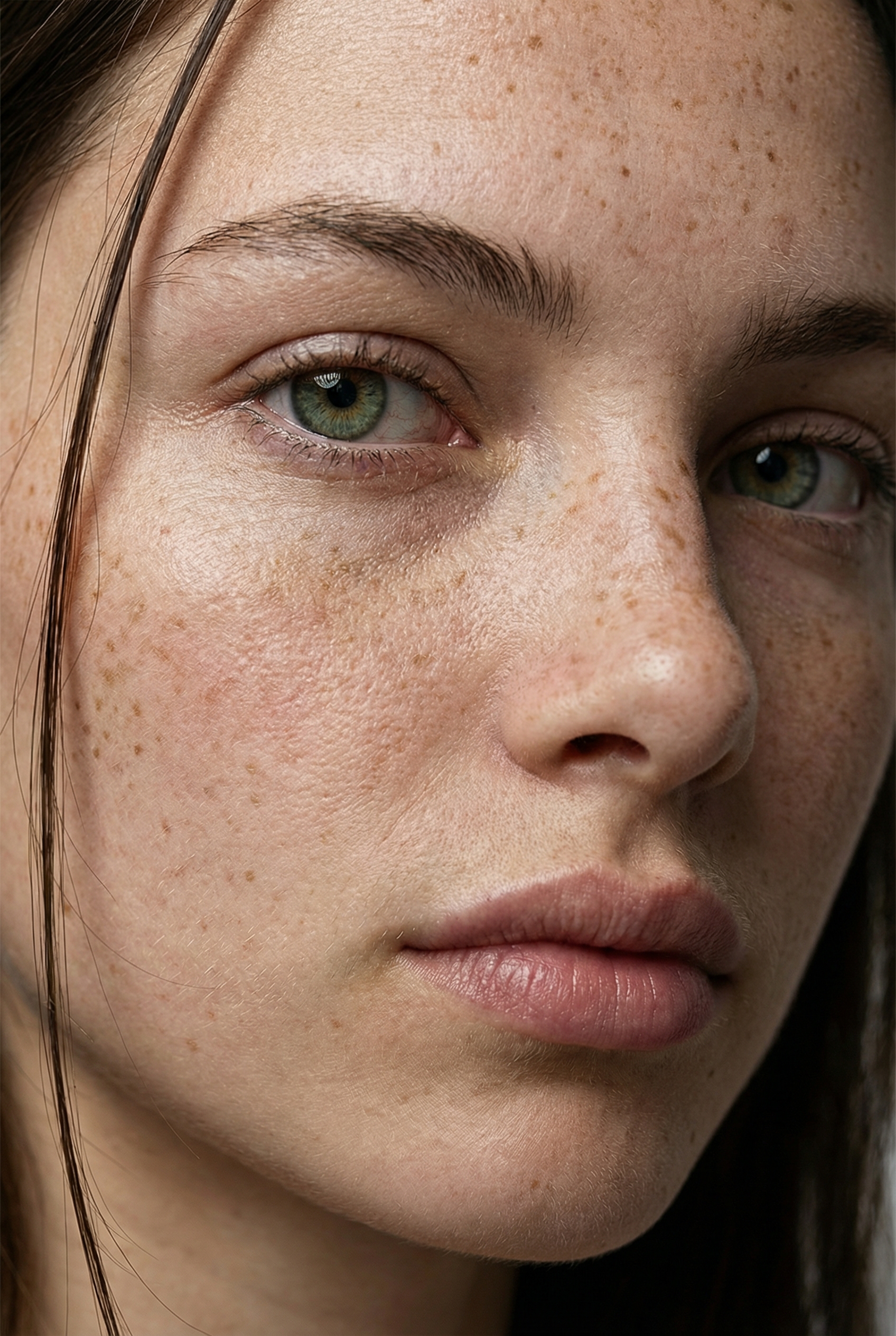 Hyper realistic close up example